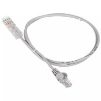 Патч-корд Lanmaster LAN-45 RJ-45 - S-110 (P2) CAT5e U/UTP, 2 м, 1 шт., серый