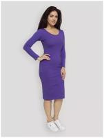 Платье для беременных Lunarable, фиолетовый, размер 44(S)