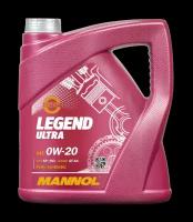 Синтетическое моторное масло Mannol 7918 Legend Ultra 0W-20, 4 л