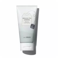 Очищающая пенка The Saem Healing Tea Garden White Tea Cleansing Foam (с экстрактом белого чая), 150 мл