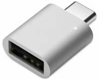 Адаптер KS-is KS-388-S Silver USB3.0 Cm-Af с поддержкой OTG - серебристый