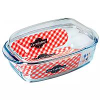 Утятница стеклянная Pyrex O CUISINE, 6.5 л прозрачный 2.85 кг