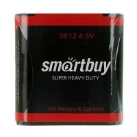 Smartbuy Батарейка солевая Smartbuy Super Heavy Duty, 3R12-1S, 4.5В, спайка, 1 шт