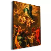 Картина 50x30 см на холсте Питер Пауль Рубенс - Успение Пресвятой Богородицы