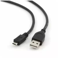 Кабель USB 2.0 Pro Cablexpert CCP-mUSB2-AMBM-10, AM/microBM 5P, 3м, экран, черный, пакет