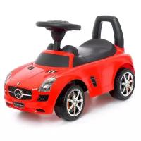 Толокар Mercedes-Benz SLS, звуковые эффекты, цвет красный