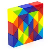 Головоломка LanLan Змейка Рубика Rainbow 36 блоков