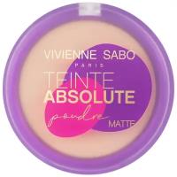 Пудра компактная матирующая Vivienne Sabo Teinte Absolute matte, тон 03