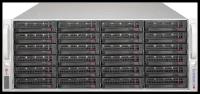 Опция Supermicro Дисковая полка Storage JBOD Chassis 4U 846BE1C-R609JBOD Up to 24 x 3.5" /Single Expander Backplanes(4xminiSASHD)/2x600W