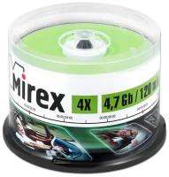 Диск Mirex DVD-RW (перезаписываемый) cake