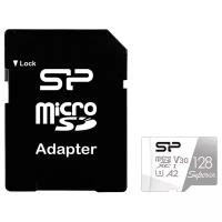 Карта памяти 128Gb - Silicon Power MicroSD Class 10 Superior