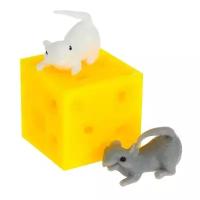 Мялка "Сыр" с мышками