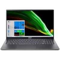 Ноутбук Acer Swift 3 SF316-51-794V 16.1" FHD IPS/Core i7-11370H/16GB/512GB SSD/Intel Iris Xe Graphics/Win 10 Home 64-bit/NoODD/серый (NX. ABDER.008)