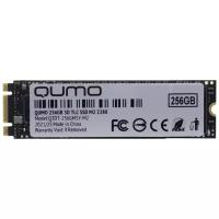 Накопитель SSD M.2 2280 256Gb QUMO Novation 3D Q3DT-256GMSY-M2 SATA (OEM)