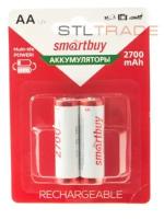 Аккумуляторы NiMh AA 2700mAh SmartBuy 2шт. в блистере