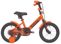 Велосипед двухколесный детский 14" дюймов RUSH HOUR J14 рост 105-120 см оранжевый. Для девочки, для мальчика, для малышей 3 года, 4 года, 5 лет, велок детский, городской,раш