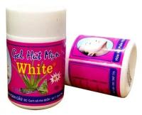 Gel Hut Mun White Очищающая гель-маска для удаления черных точек с бумажными полосками, 22 гр./Гель от черных точек