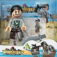 222C Конструктор minifigures The Pirates, фигурка Пираты Карибского моря 7,5 см