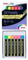 Pentel Пастель масляная Arts 6 цветов (PNH-F6) разноцветный