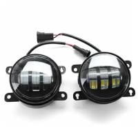 Фары противотуманные LED ПТФ Диодные 2 режима Nissan Terrano,Renault Duster/Nissan ELGRAND/ Nissan Pathfinder 2005-2010/Nissan Navara 3/Nissan Patrol Y61/Nissan Note с 2008 года