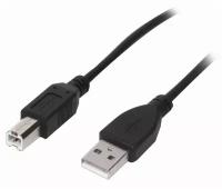 SONNEN Premium USB 2.0 AM-BM, 1.5 м, 1 шт., черный