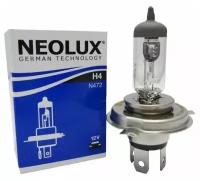 Галогеновая лампа H4 Neolux (12v, 60/55w) - 1 шт