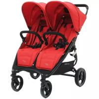 Прогулочная коляска для двойни Valco Baby Snap Duo, цвет Fire Red