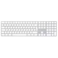 Беспроводная клавиатура Apple Magic Keyboard with Numeric Keypad серебристый, английская/русская (ISO), 1 шт