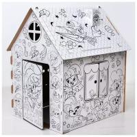 Hasbro Дом из картона "Дом-раскраска" набор для творчества, My little pony, Мой маленький пони