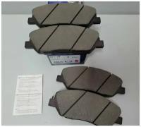 Колодки тормозные передние для Киа Соренто XM 2009-2020, Хендай Санта Фе 2012-2018 / арт. SP1194 / бренд Sangsin Brake / OEM 581012PA70
