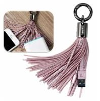 Брелок Remax Tassels Ring Lighting для iPhone / iPad / iPod Touch (розовый)