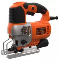 Электролобзик BLACK+DECKER BES610, 650 Вт оранжевый