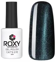 Гель-лак Roxy Nail Collection №279 кошачий глаз 9D Cats Eye (Ночной Нью-Йорк), 10 мл