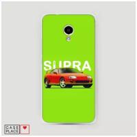 Силиконовый чехол "JDM Toyota Supra 1998" на Meizu M5S / Мейзу М5S