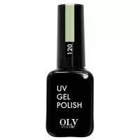 Olystyle Гель-лак для ногтей OLS UV, тон 120 фисташковый