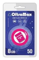 флэш-накопитель (OLTRAMAX OM-8GB-50-Pink 2.0)