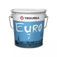 TIKKURILA EURO POWER 7 краска моющаяся для стен и потолка, матовая, база A 2,7 3474