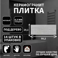 Керамогранит Kerama Marazzi Боско SG410520N Серый 20.1x50.2