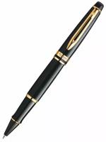 Ручка роллер WATERMAN Expert 3 Black Laque GT, Толщина: F