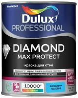 Краска Dulux Diamond Max Protect матовая белый 1 л