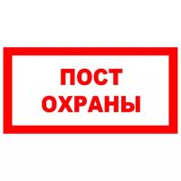 Пост охраны