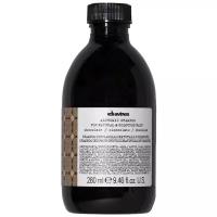 Davines Alchemic Shampoo for natural and coloured hair Шампунь "алхимик" для натуральных и окрашенных волос (шоколад), 280 мл