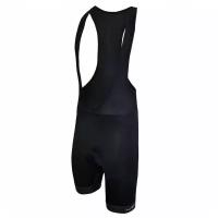 Велошорты Siracusa S-9161-B1 Black Men Active Bib Shorts с лямками с памперсом B1 черные размер M FUNKIER