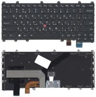 Клавиатура для ноутбука Lenovo IBM ThinkPad Yoga 260, Yoga 370 черная