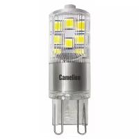 LED лампа 5Вт G9 на 220В 3000К(теплый свет) размер Ф16х55мм - LED5-G9-NF/830/G9 (Camelion)(код 13704)