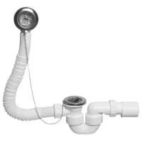 Трубный (коленный) сифон для ванны McALPINE MRB1-EX с переливом
