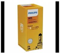 Лампа 12 В H11 55 Вт PGJ19-2 галогенная Philips