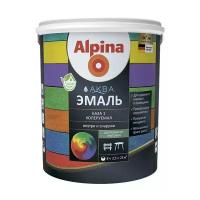 Эмаль акриловая Alpina Аква Эмаль шелковисто-матовая База 1/2,5 л