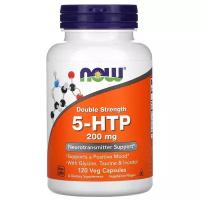 Капсулы NOW 5-HTP Double Strength 200 мг, 70 г, 200 мг, 120 шт