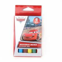 MultiArt. Набор восковых мелков "DISNEY CARS" 6 цветов, диам. 11мм арт. ZHS-6-11/DC